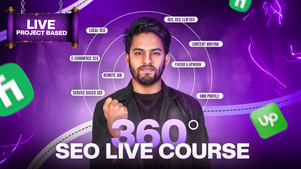 360 SEO Live Course | SEO Station by Aoyon